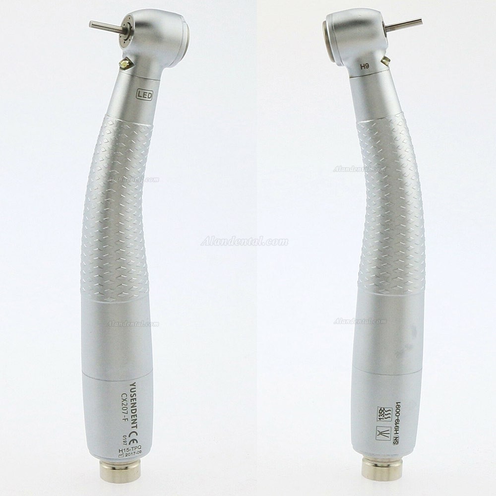 YUSENDENT CX207-F-PQ E-Generator LED High Speed Handpiece 2/4 Hole NSK Phatelus Coupler